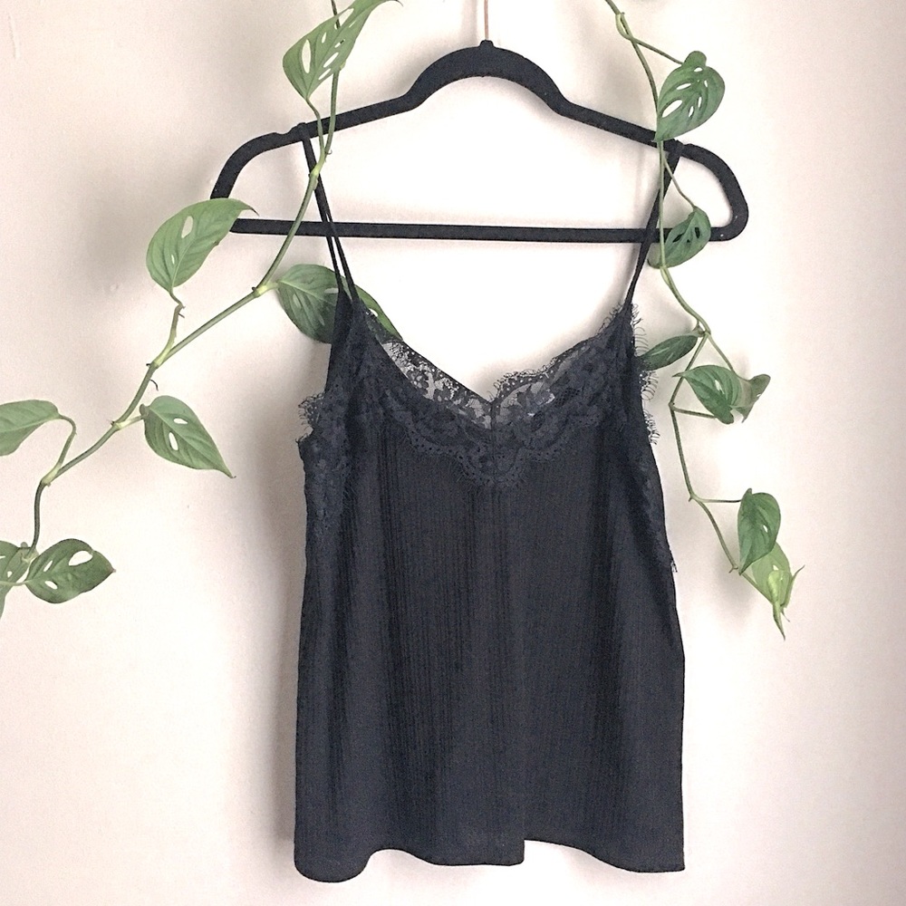 Zara Black Lace Camisole